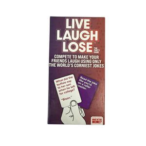 Live Laugh Lose the Party Game What Do You meme? fun family friendly